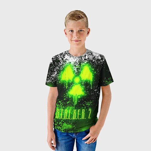 Детская футболка S T A L K E R 2 / 3D-принт – фото 3