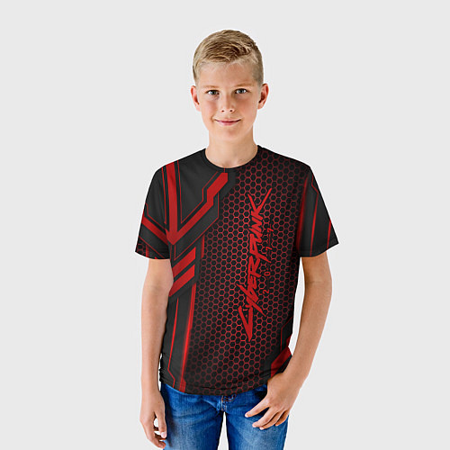 Детская футболка Cyberpunk 2077 / 3D-принт – фото 3