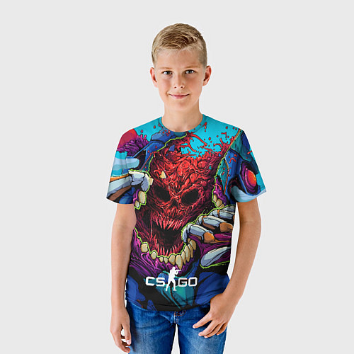 Детская футболка CS GO monster / 3D-принт – фото 3
