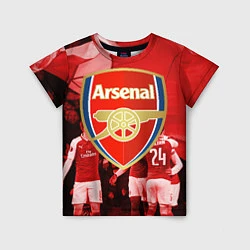 Футболка детская Arsenal, цвет: 3D-принт