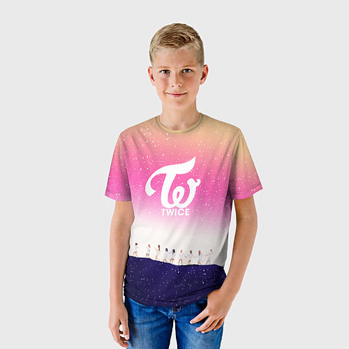 Детская футболка TWICE / 3D-принт – фото 3
