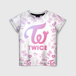 Футболка детская TWICE, цвет: 3D-принт