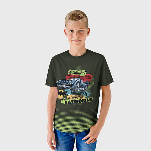 Детская футболка The Batmobile / 3D-принт – фото 3