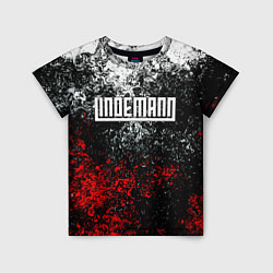 Футболка детская LINDEMANN: Colour Splash, цвет: 3D-принт