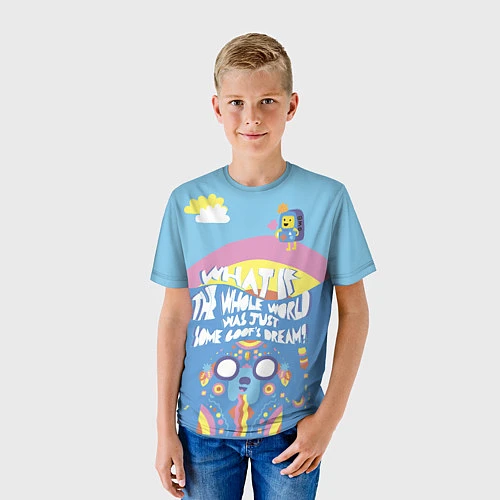 Детская футболка Время приключений / 3D-принт – фото 3