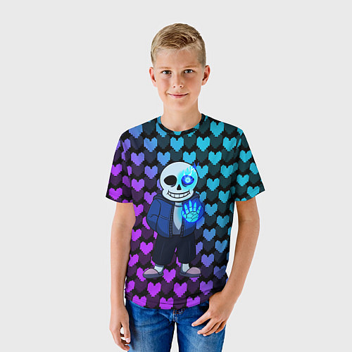 Детская футболка UNDERTALE / 3D-принт – фото 3
