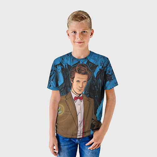 Детская футболка Доктор Кто / 3D-принт – фото 3