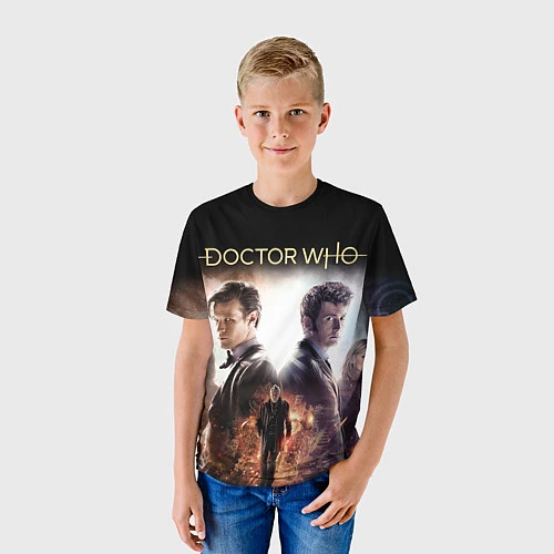 Детская футболка Доктор Кто / 3D-принт – фото 3
