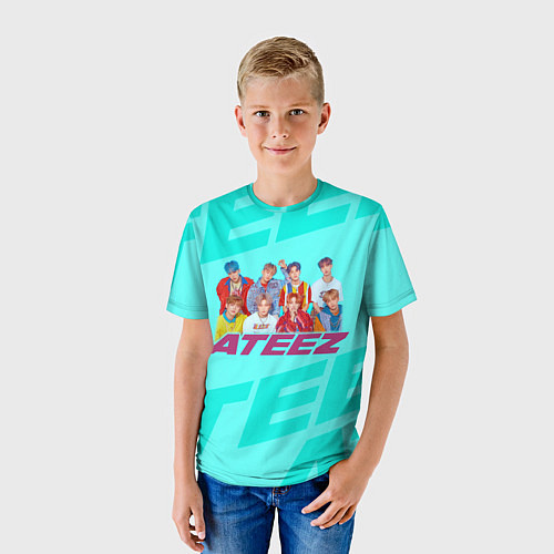 Детская футболка Ateez / 3D-принт – фото 3