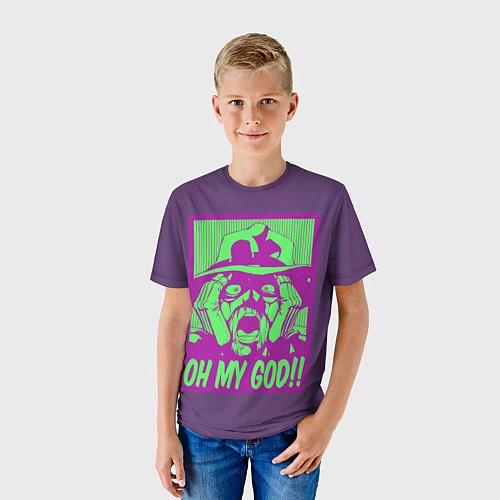 Детская футболка Oh my good!! / 3D-принт – фото 3