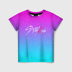 Футболка детская STRAY KIDS, цвет: 3D-принт