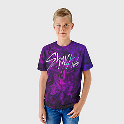 Футболка детская Stray Kids, цвет: 3D-принт — фото 2
