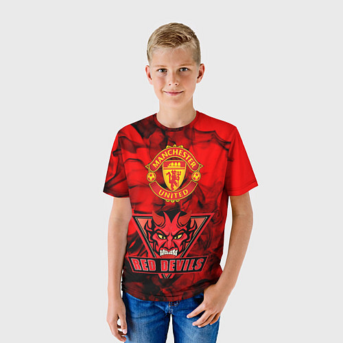 Детская футболка Manchester United / 3D-принт – фото 3