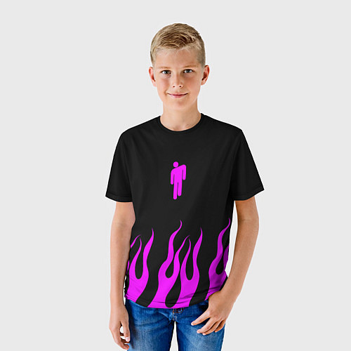 Детская футболка Billie eilish / 3D-принт – фото 3