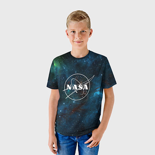 Детская футболка NASA / 3D-принт – фото 3