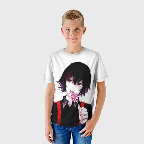 Детская футболка Сузуя Джузо / 3D-принт – фото 3