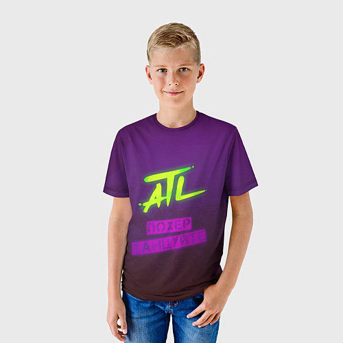 Детская футболка ATL / 3D-принт – фото 3