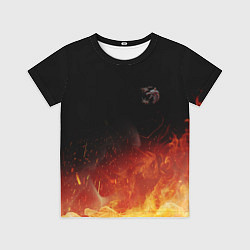 Футболка детская Ведьмак сериал, цвет: 3D-принт