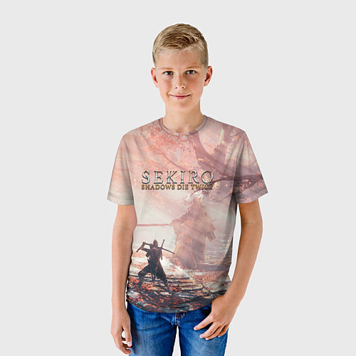 Детская футболка Sekiro - Boss Fight / 3D-принт – фото 3