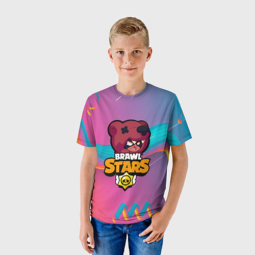 Детская футболка BRAWL STARS NITA / 3D-принт – фото 3