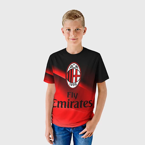 Детская футболка Милан / 3D-принт – фото 3