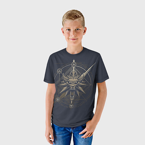 Детская футболка Ведьмак 3: Дикая Охота / 3D-принт – фото 3