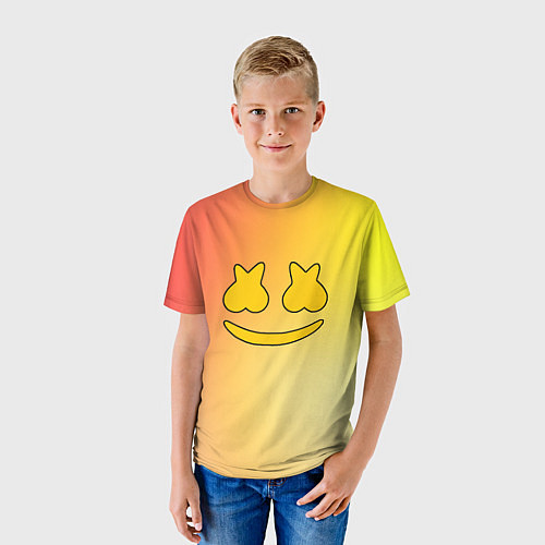 Детская футболка МАРШМЕЛЛОУ / 3D-принт – фото 3