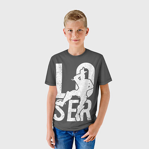 Детская футболка Fortnite Loser / 3D-принт – фото 3