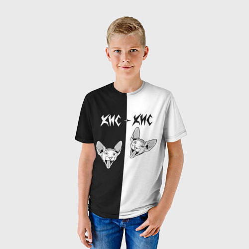 Детская футболка Кис-Кис / 3D-принт – фото 3