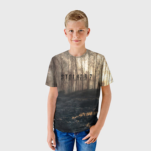 Детская футболка STALKER 2 / 3D-принт – фото 3