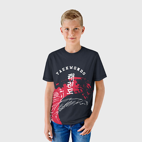 Детская футболка Тхэквондо / 3D-принт – фото 3