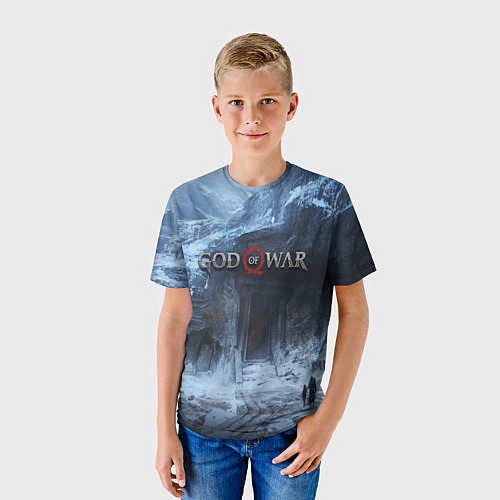 Детская футболка GOD OF WAR / 3D-принт – фото 3
