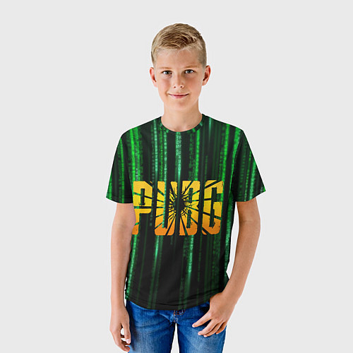 Детская футболка PUBG - Королевская битва / 3D-принт – фото 3