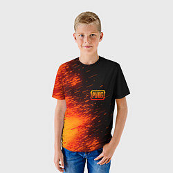 Футболка детская PUBG, цвет: 3D-принт — фото 2