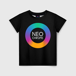 Футболка детская NEO CHROME, цвет: 3D-принт