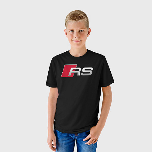 Детская футболка AUDI RS / 3D-принт – фото 3