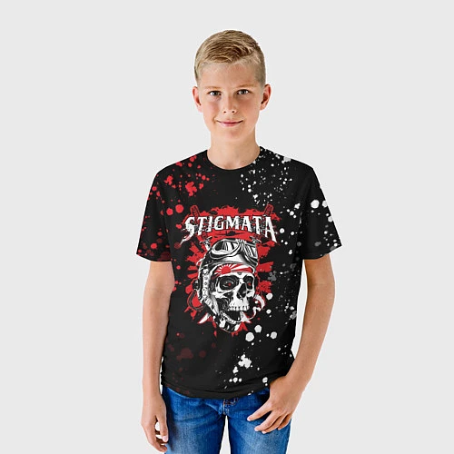 Детская футболка Stigmata / 3D-принт – фото 3