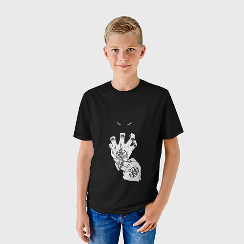 Детская футболка Выжигющий Искру / 3D-принт – фото 3