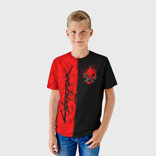 Детская футболка CYBERPUNK 2077 / 3D-принт – фото 3