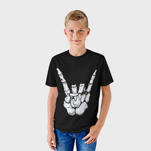 Детская футболка Rock / 3D-принт – фото 3