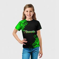 Футболка детская Terraria, цвет: 3D-принт — фото 2