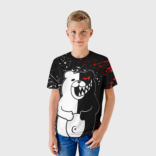 Детская футболка MONOKUMA / 3D-принт – фото 3