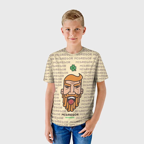 Детская футболка MCGREGOR / 3D-принт – фото 3