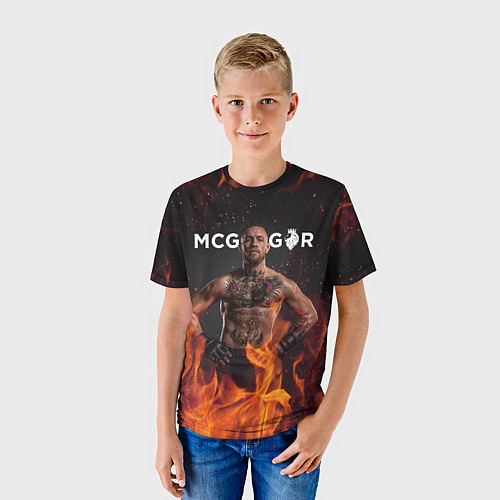 Детская футболка Conor McGregor / 3D-принт – фото 3