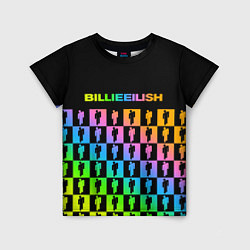 Футболка детская BILLIE EILISH, цвет: 3D-принт