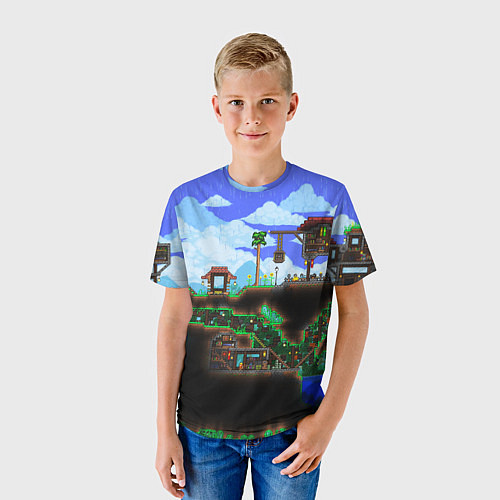 Детская футболка TERRARIA EXCLUSIVE / 3D-принт – фото 3