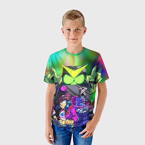 Детская футболка BRAWL STARS / 3D-принт – фото 3