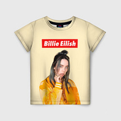 Футболка детская BILLIE EILISH, цвет: 3D-принт