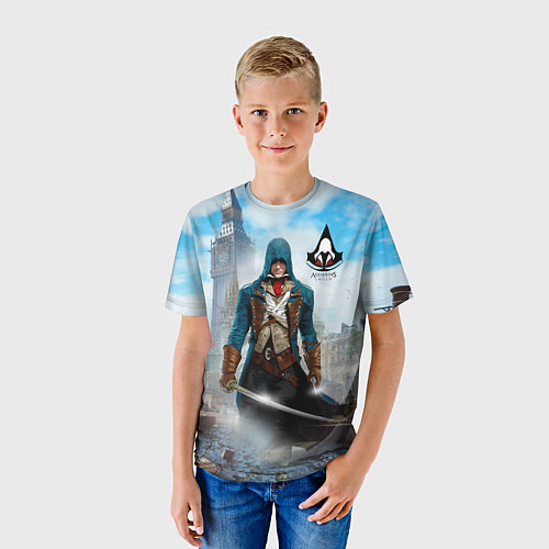Детская футболка Assasin's creed / 3D-принт – фото 3