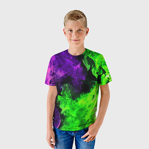 Детская футболка БИТВА ОГНЕЙ / 3D-принт – фото 3